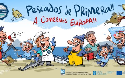 La OPPF-4 y la Fundación Celta renuevan su alianza para dar continuidad a la campaña Pescados de Primera, que este año se refuerza con el lema “A comernos Europa”